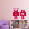 Muurstickers babykamer - Muursticker grap robots - ambiance-sticker.com