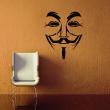 Muurstickers bioscoop & cinema - Muursticker Silhouet V for Vendetta - ambiance-sticker.com