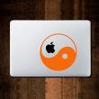PC en MAC Laptop Stickers - Sticker Yin-yang-symbool - ambiance-sticker.com