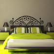 Muurstickers slaapkamer - Muursticker barok bed head - ambiance-sticker.com