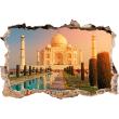 Muurstickers Landschap - Muursticker Landschap Taj Mahal het paleis - ambiance-sticker.com