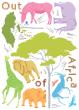 Muurstickers dieren - Afrikaanse dieren - ambiance-sticker.com