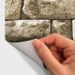 muurstickers steen behang - Muurstickers behang stenen Cayenne - ambiance-sticker.com