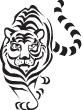 Sticker tijger - ambiance-sticker.com