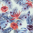 muurstickers tropisch tapijt- Muursticker tropisch tapijt Natal - ambiance-sticker.com