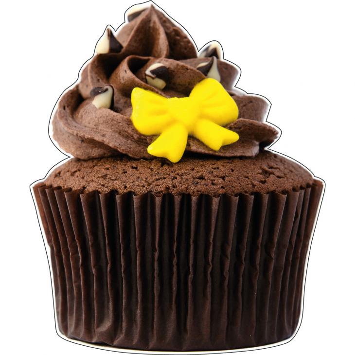 Muurstickers voor keuken - Muursticker decoratieve choco cupcake - ambiance-sticker.com