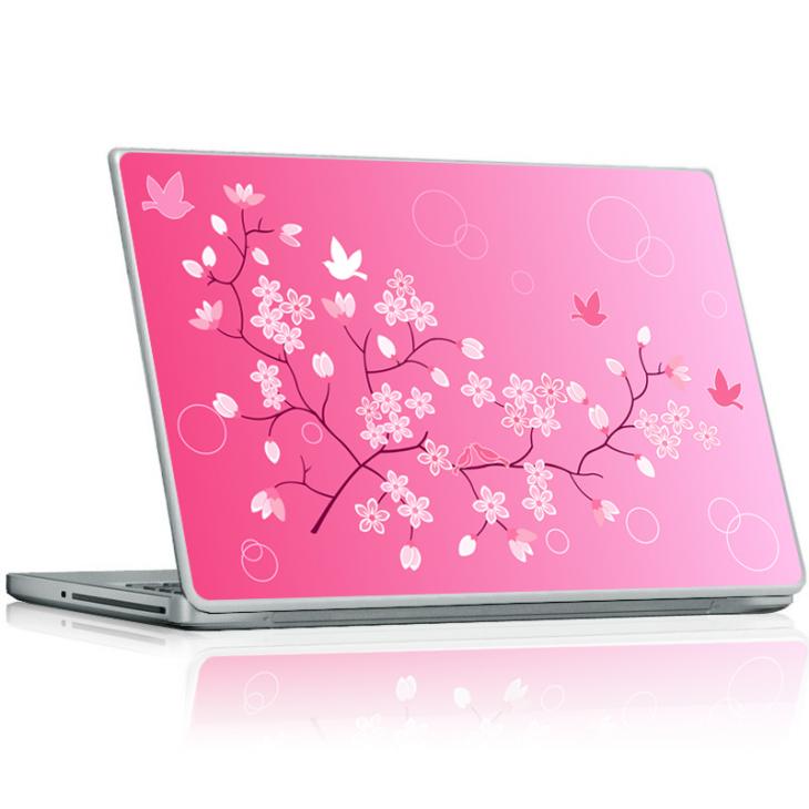 Laptopsticker sakura - ambiance-sticker.com