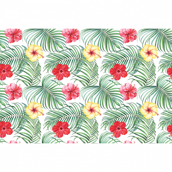 Muursticker tropisch meubilair Muursticker tropisch meubilair pacorita - ambiance-sticker.com
